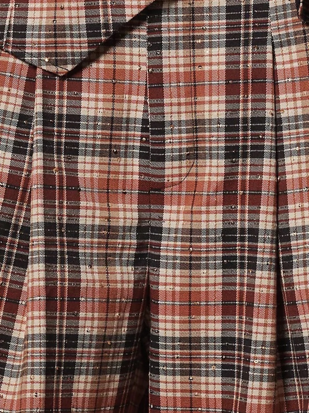 NWT! Anthropologie The Avery Sparkle Pleated Wide-Leg Trousers by Maeve 🏠 - Picture 5 of 7
